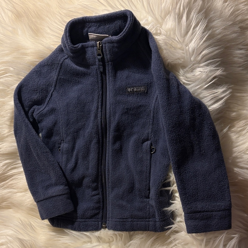 Columbia Dark Blue Fleece Jacket